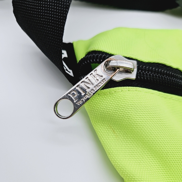 VS PINK | "We Run This Beach" neon fanny pack waist/bum/hip bag - Picture 3 of 8